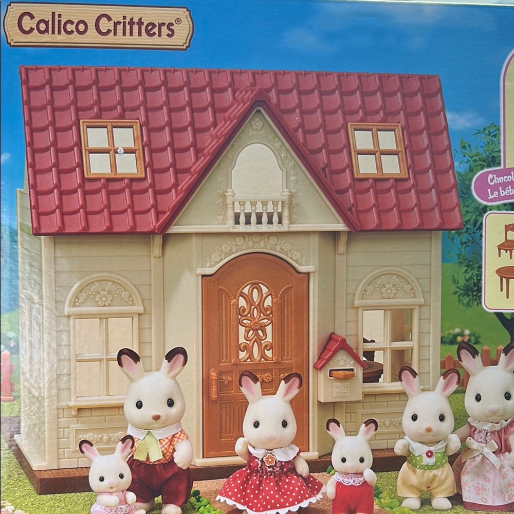 Calico Critters Red Roof Country Home